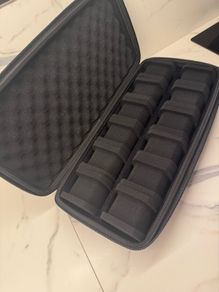 12 slot Watch carry case