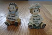Vintage German Girl Figurines x 2 for Sale