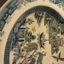 Blue and white Japanese style charger for sale Image 4