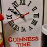 Guinness Toucan Ceramic Hand Painted Clock Quiet Sweep Image 6