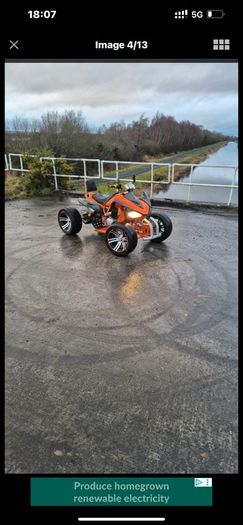 Street fighter quad bike 2018