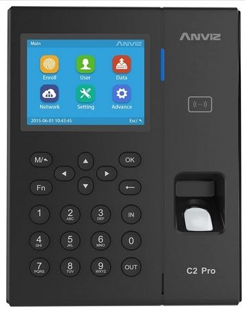 Anviz C2 Pro PoE Fingerprint & Card Terminal