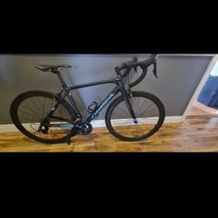 Orbea Orca with carbon wheels