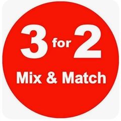 3 for price of 2 on all clothing footwear and jewellery