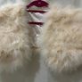 Pale Peach Turkish Feather Shrug Image 3