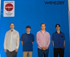 weezer - blue album - blue vinyl