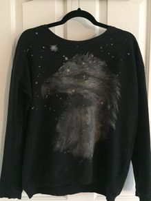 Zara sweater - eagle with stars