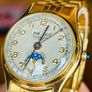 1953 Swiss Triple Date Moonphase Calendar Watch Image 2