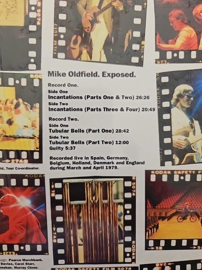 Mike Oldfield 2LP - Exposed