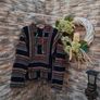 Mexican Baja Hoodie  Size Small to Medium Image 2