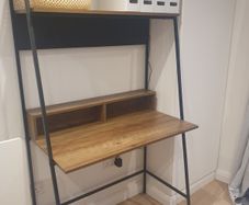 Desk with Shelves
