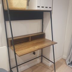 Desk with Shelves