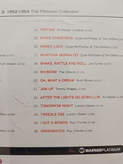Atlantic R&B CD - 1952-1954