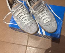 OFFERS WELCOME PLEASE- Adidas Spezial Grey Trainers- Size 7 - Eu 40.5 ( Unisex) 40