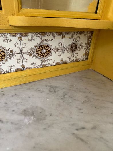 Old mahogany Dressing table upcycled