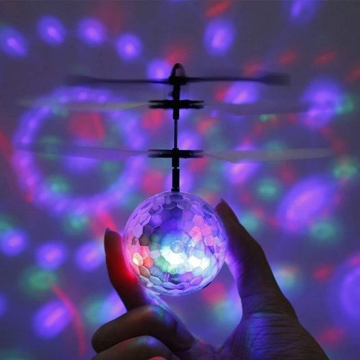 Flying Ball, Kids Toys Remote Control Helicopter Mini Drone Magic RC Flying Toys with Shinning LED Lights Fun Gadgets for Boys Girls Kids Teenagers Adults Indoor Outdoor Garden Games
