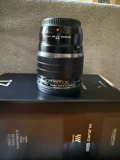 Olympus 17mm 1.2 pro lens.
