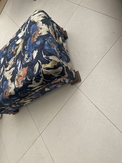 Footstool 100cms x58cms wide just had reupholstered