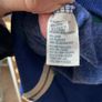 hoodie American eagle xsmall blue logo detail hoodie Image 9
