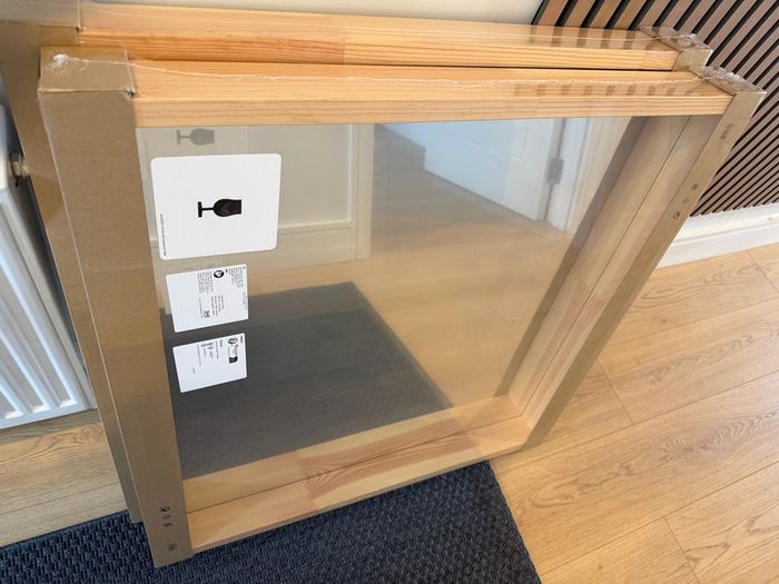Ikea oak mirror