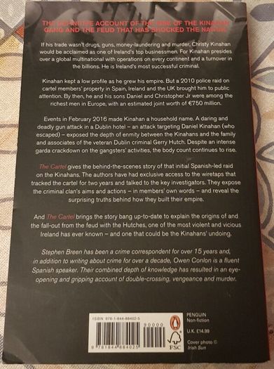The Cartel by Stephen Breen & Owen Conlon