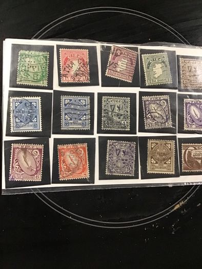 Old Irish Definitive Stamps