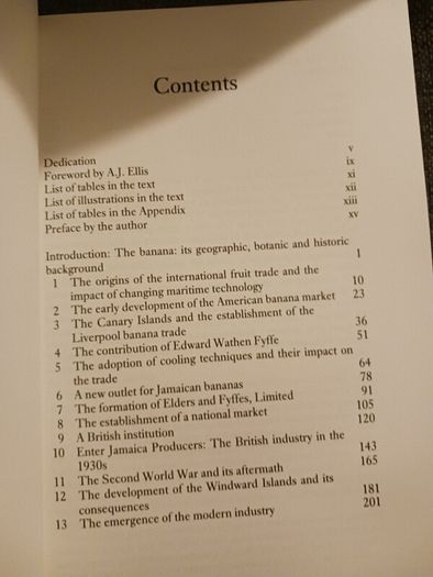 Fyffe & The Banana/ A Centenary  History/ 1888- 1988/ Peter N Davies/ 1990
