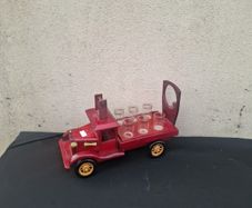 Wood truck with shots glasses postage possible