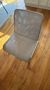 IKEA Nolmyra Chair Birch Veneer Gray