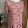 Marks & Spencer Rose Lace Dress Size Uk 22 Image 2