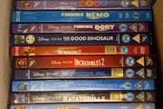 Disney Pixar 16 Dvd Collection Bundle Kids Movies Toy Story 1 2 3 Finding Nemo Cars Coco Brave Wall-E Etc.