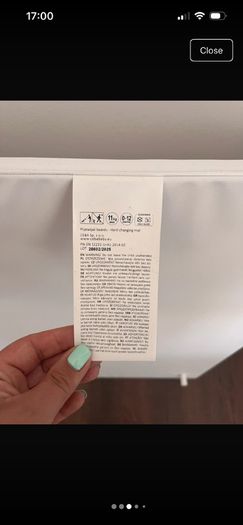 cot changing board