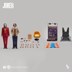 INART - JOKER (2019) Sixth Scale Collectible Premium Figure Set 2 Figures, 2 Bases and Accessories etc.1/6 Hot toys