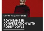 Roy Keane ticket in 3 arena