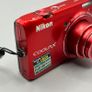 Nikon Coolpix S6300 Red 16.0MP Nikkor 10x Zoom Digital Camera - Full Kit Image 9