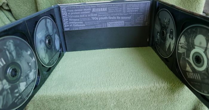 With the Lights Out by Nirvana (4 CD, 2004)