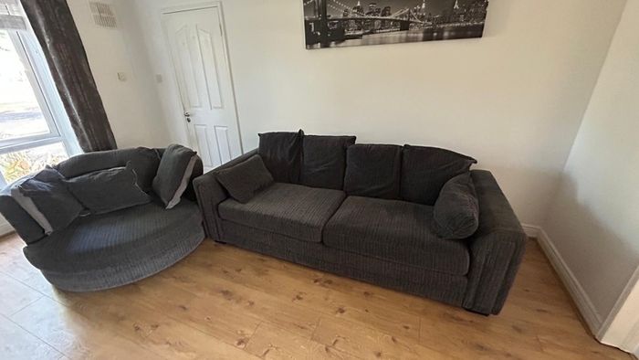Sofa and Swivel chair