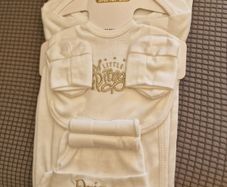 Newborn Baby Boy 11-Piece Gift Set - lilsoft "Little Prince" (Brand New)