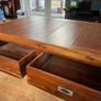 Solid Oak Antique Coffee Table Image 4
