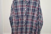 Mens Tommy Hilfiger Check Shirt Custom Fit Size Xl Extra Large