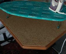 ironing board table top