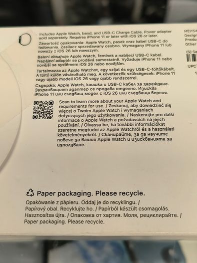 Apple Watch Se 3rd Gen 40mm Starlight Wifi + Gps M/l (not Used)