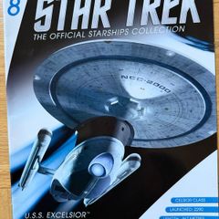 Star Trek The Official Starships Collection Issue 8 USS Excelsior