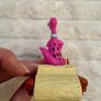 Burger King The Flintstones Rollers 1993 Pt 4 Dino Part is Missing Approx. 8 cm. Used Please see photos Image 7