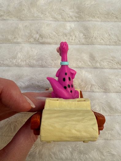 Burger King The Flintstones Rollers 1993 Pt 4 Dino Part is Missing Approx. 8 cm. Used Please see photos
