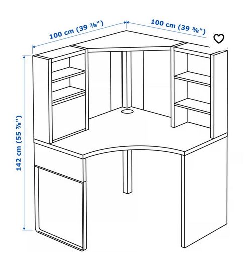 Ikea Corner Desk