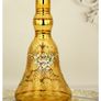 Vintage Venetian Murano Amber Glass Decanter Set Image 8