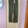 Fab Zara Green Satin Wide Leg Trousers Image 8