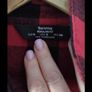 Bershka shirt in red check. Unisex. Size S or 10 small 12. Image 2