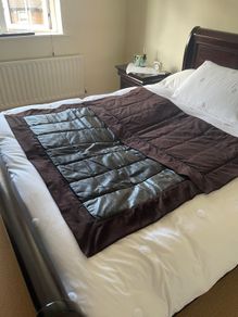 Leather Bed Throw